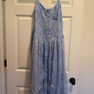 Roller Rabbit x Target Blue Paisley Maxi Dress - Women's Size M